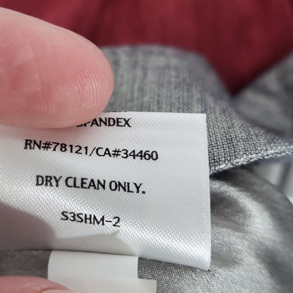 Eileen Fisher Womens Silver Glimmer Linen Stretch Faux Wrap Skirt Size PP (2/4P) - Picture 6 of 10